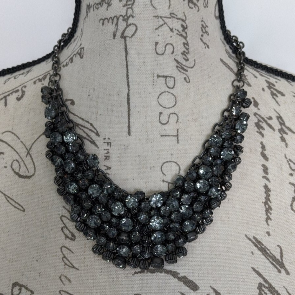 Charcoal Black Diamond Necklace
